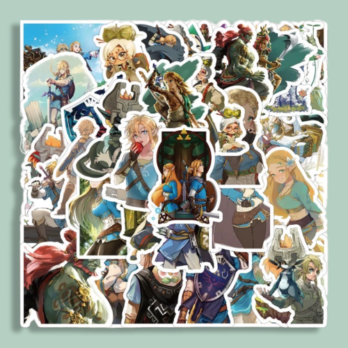 ستيكرز زيلدا (10 حبات)