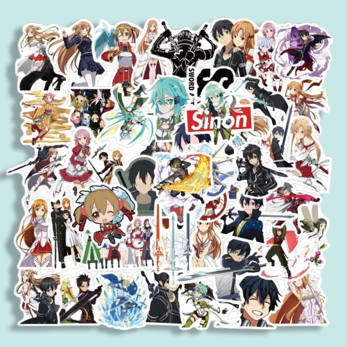 ستيكرز سورد ارت اونلاين (10 حبات)
