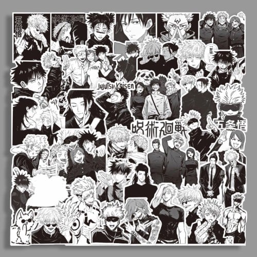 ستيكرز  جوجوتسو كايزن (10 حبات)