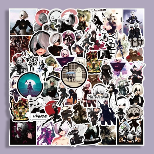 ستيكرز نير اوتوماتا  (10 حبات)