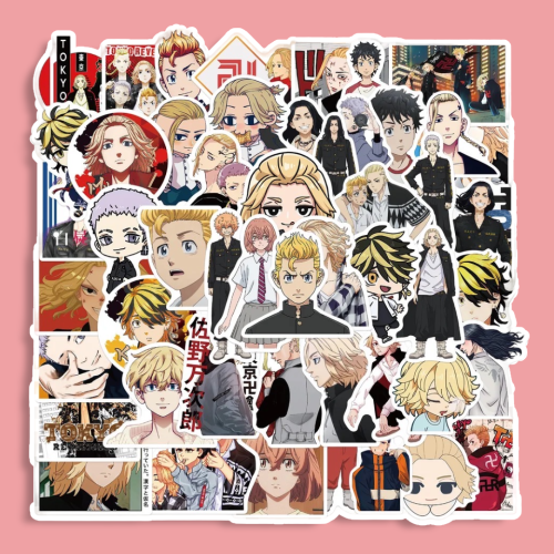 ستيكرز طوكيو ريفنجرز ( 10 حبات )