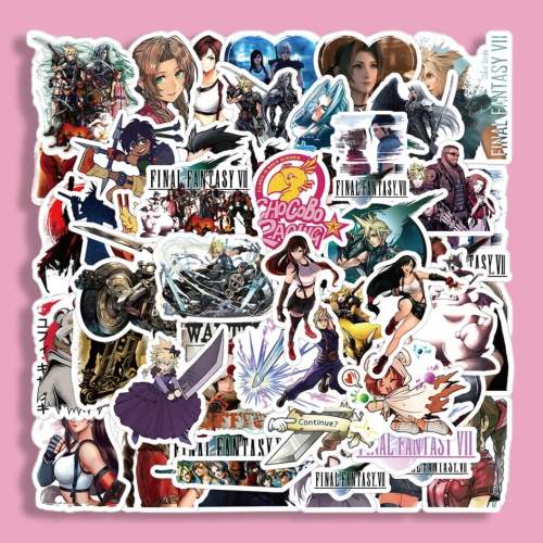 ستيكرز فاينل فانتسي (10 حبات)