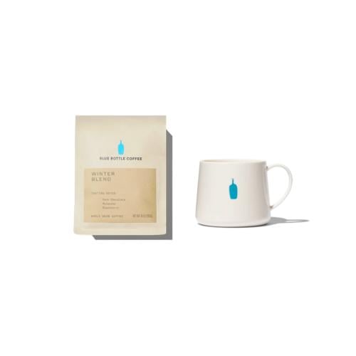 Blue bottle winter blend + mug