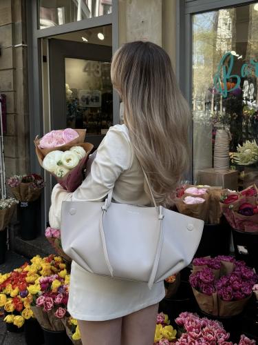Charles & keith calla tote bag