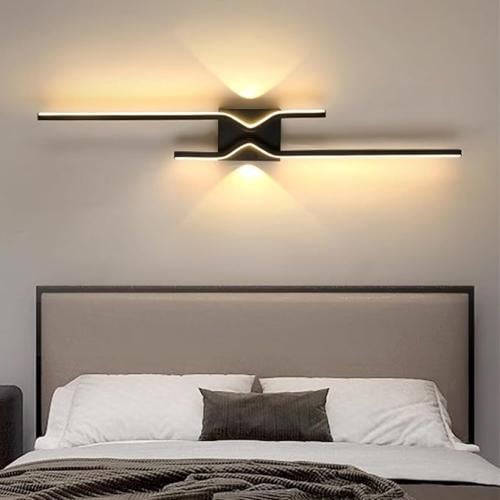 LED (ضوء دافئ - 60 سم) مصابيح حائط حديثة للأجهزة ا...