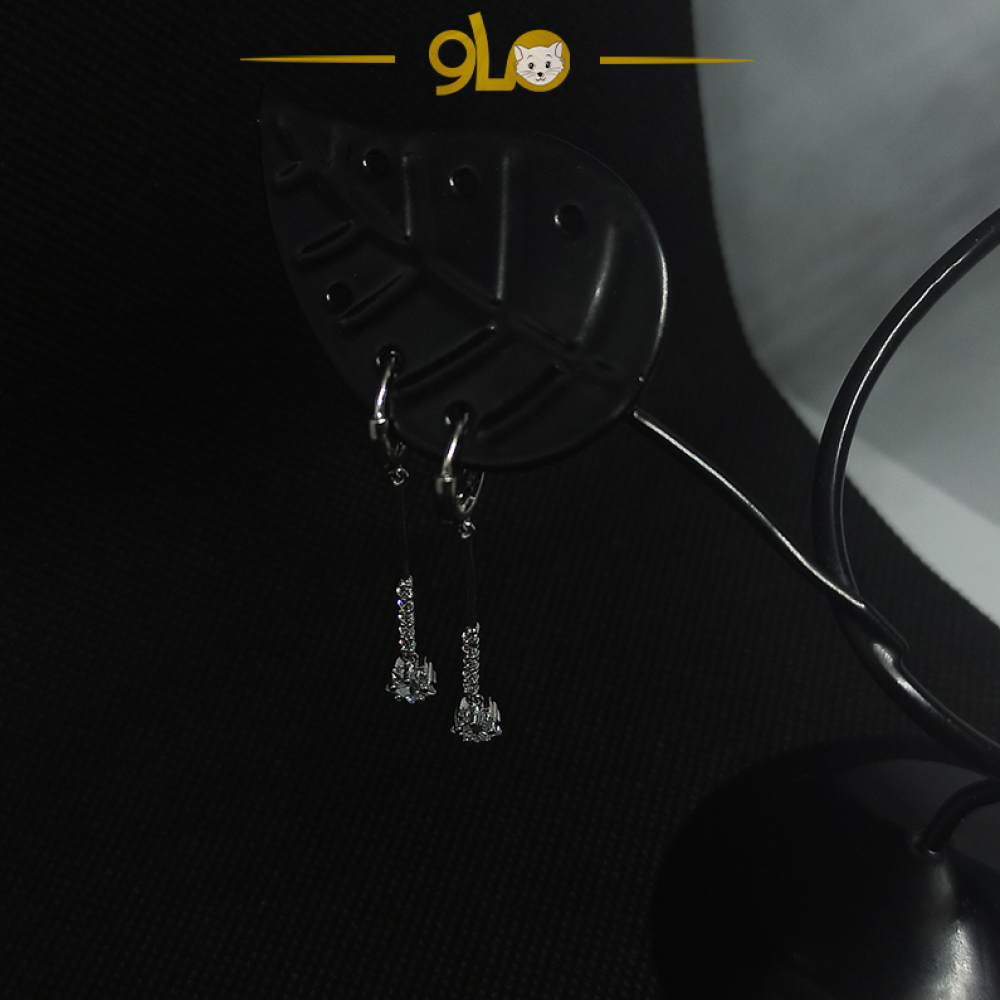 أقراط فضة 925s موديل 9111