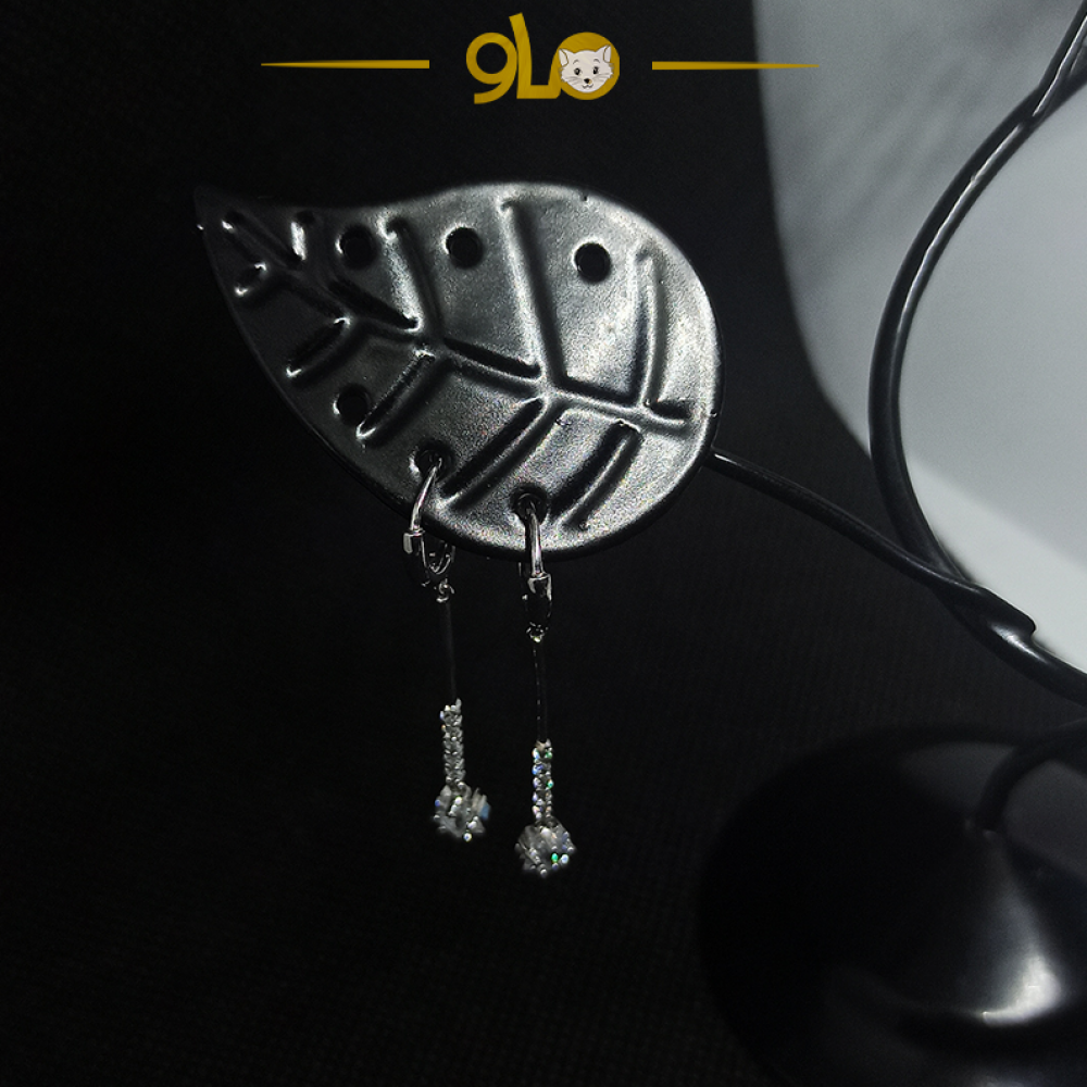 أقراط فضة 925s موديل 9111