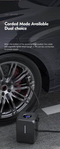 ليكيرز ، منفاخ إطارات محمول قابل لإعادة الشحن ، ولاعة سجائر ضاغط هواء كهربائي ، مزود طاقة بطريقتين ، مضخة هواء للسيارة 12 فولت سي موديل رقم: Lc-377