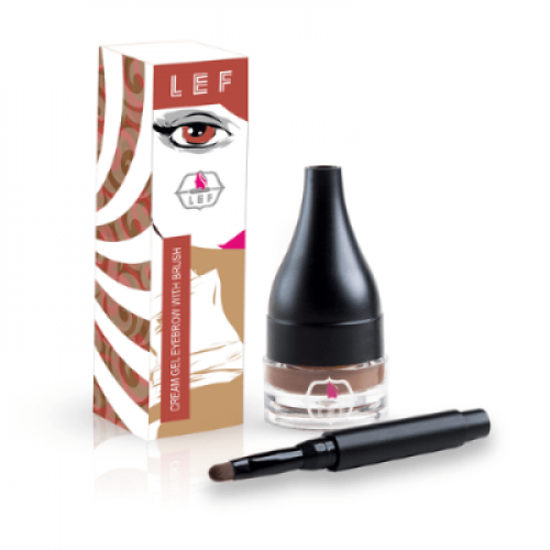 Lef - Eyebrow Gel With Brush CHOCOLATE 02