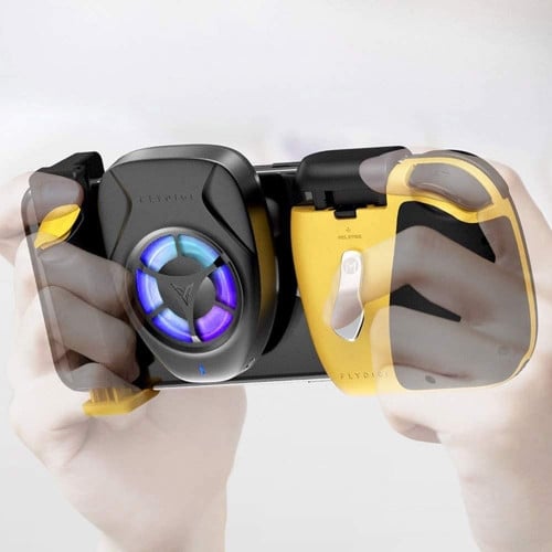 Flydigi الزبور الجناح المحمولة مروحة تبريد الهاتف المحمول لالروبوت دائرة الرقابة الداخلية