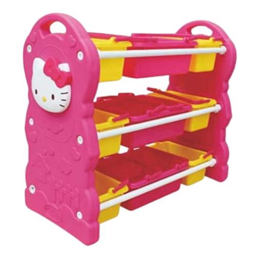 وحدة تخزين ألعاب للأطفال بتصميم هيلوكاتي / 04410