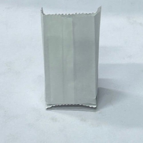 كيس ورق أبيض صغير جدا (18×8 Cm)