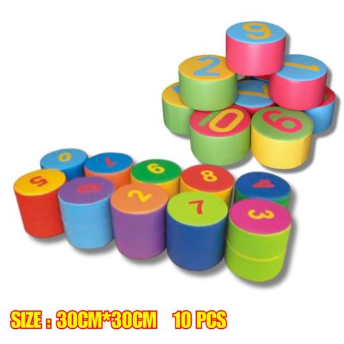 مقاعد جلوس دائرية أرقام للأطفال / 04810