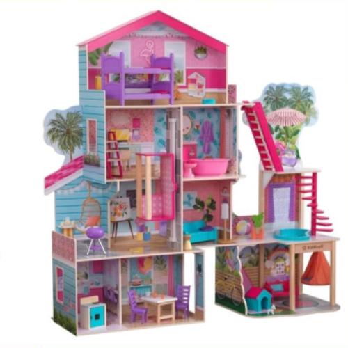 بيت الدمى كيد كرافت خشبي للأطفال /05710