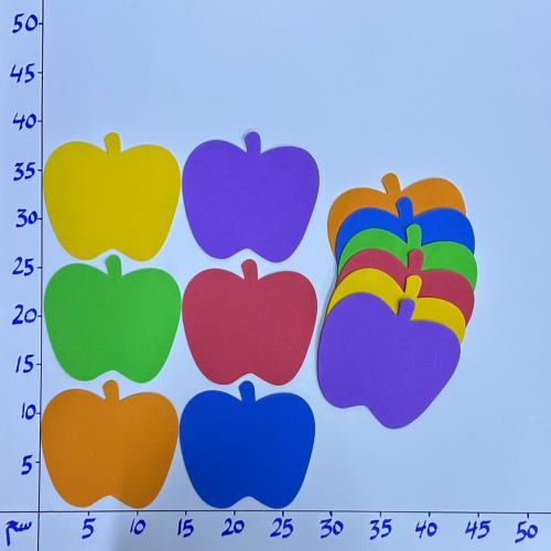 إسفنج تفاحة للأشغال الفنية