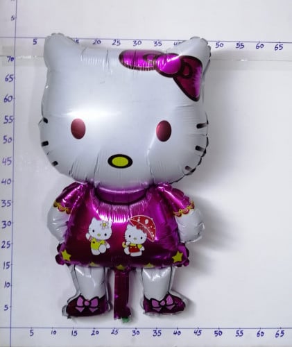 بالون هيليوم هيلوكاتي وردي 4D/100