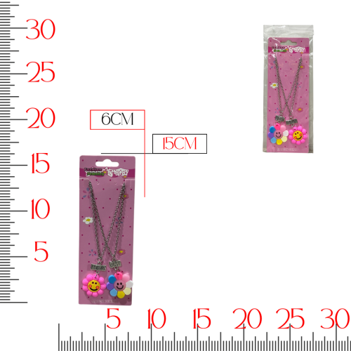 سلسال ٢*١ وردة 24C