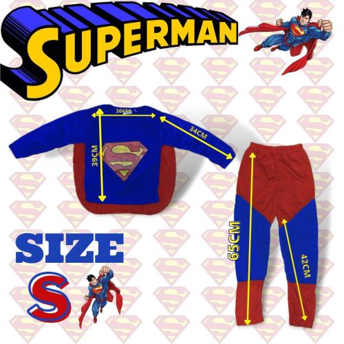 ملابس تنكرية سوبر مان صغير S