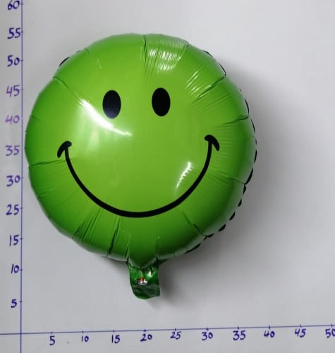 بالون هيليوم سمايل أخضر  5E/100