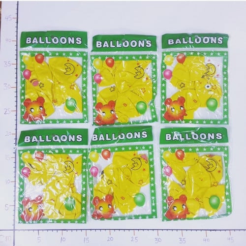 بالون سمايلات 6 حبة 10C/100