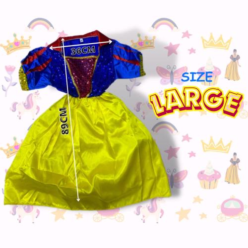 ملابس تنكرية سندريلا وسط L