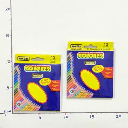 ألوان خشبية قصير 12 لون