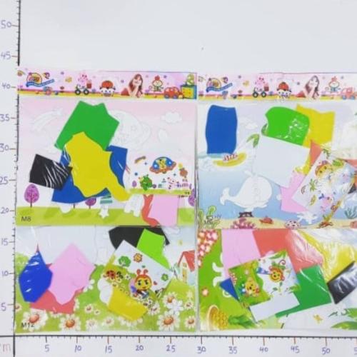 لواصق رسومات إسفنجية  22D