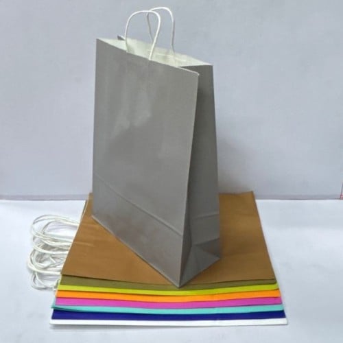 كيس هدايا ورق متعدد الألوان مشكل كبير (31×12×42)
