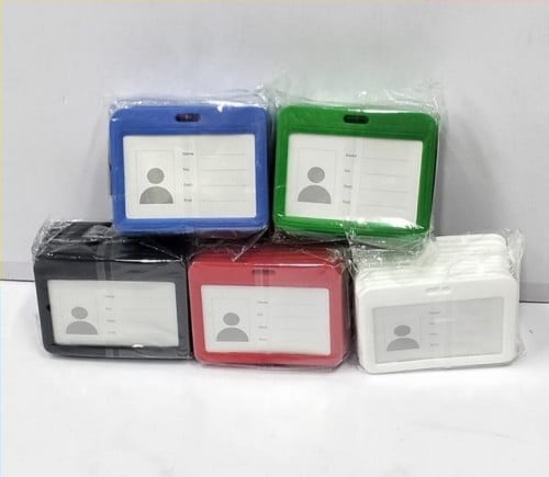 حامل بطاقة عرضي