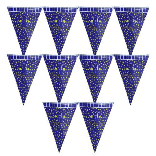 زينة مثلثات ألف مبروك التخرج