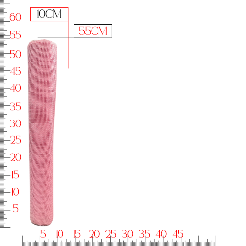 خيش لون وردي للأعمال الفنية و تغليف الهدايا