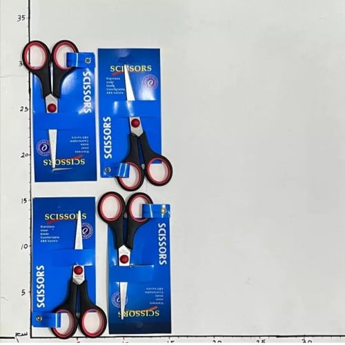 مقص كرت أزرق صغير 1E