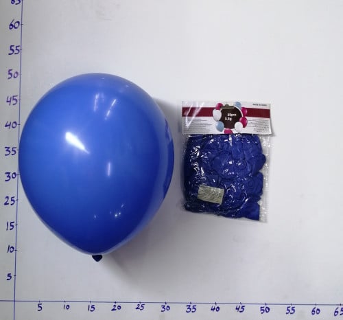 بالون أزرق غامق  50 حبة (مقاس 12بوصة )  وزنه3.2جرام  11B/100