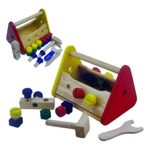 ألعاب خشبية صندوق الأدوات 5C