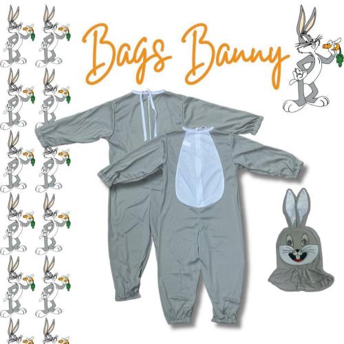 ملابس تنكرية أرنوب (باغز باني) ( مقاس 5-4)