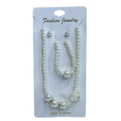 سلسال مع إسورة وحلق وردة و لول  23B