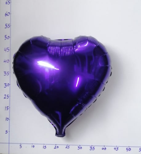 بالون هيليوم قلب موف ساده 100/6E