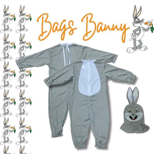 ملابس تنكرية أرنوب (باغز باني) ( مقاس ٧_٦)