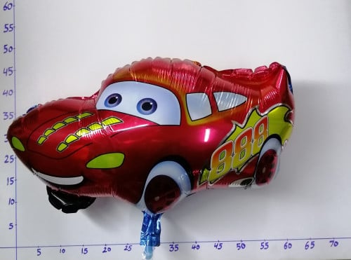 بالون هيليوم سيارة عيون أحمر رقم ( 16 )