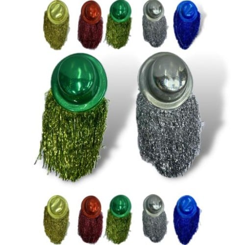 12 حبة قبعة شعر بلاستيك