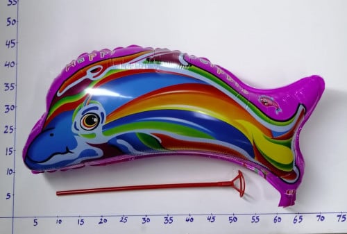 بالون هيليوم دلفين وردي 8G