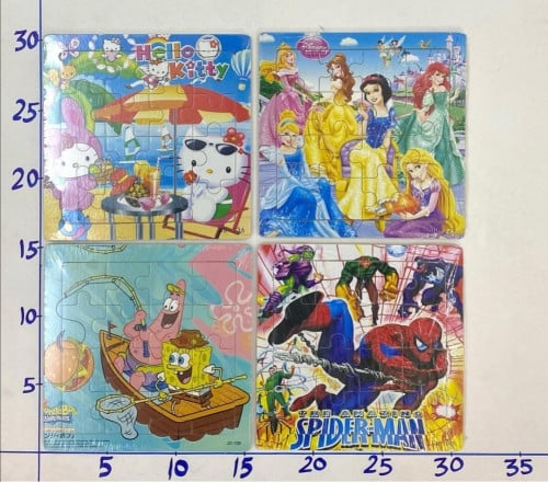 تراكيب بازل خشبية شخصيات 5B