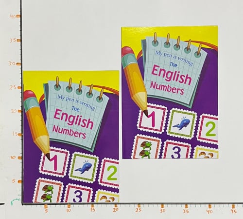 دفتر الأرقام الإنجليزية 4A