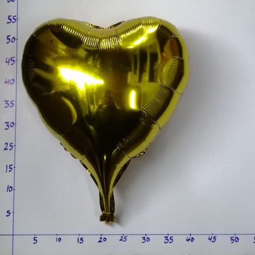 بالون هيليوم قلب ذهبي 5E/100