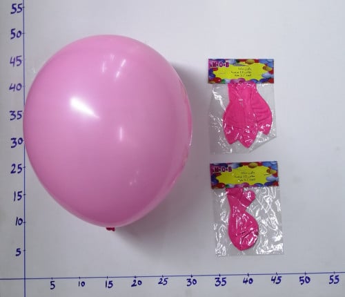 بالون 3 حبة وردي 12بوصة 10A/100