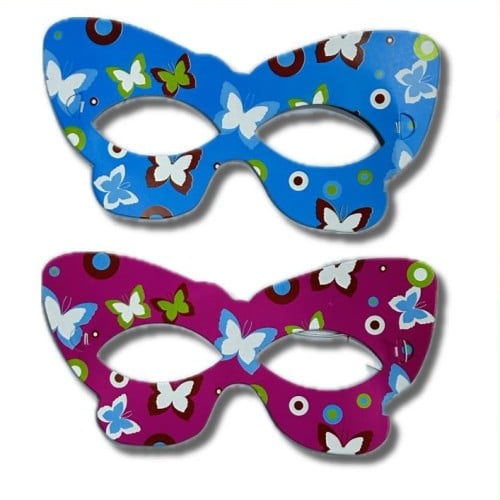 12 كيس نظارات ورقية فراشات ولادي وبناتي