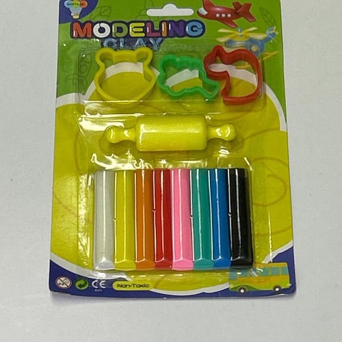 صلصال كرت 8 لون مع الفرادة (20C)