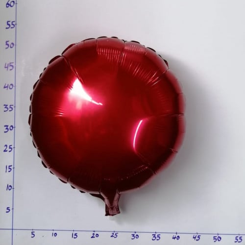 بالون هيليوم دائري أحمر 100/6E