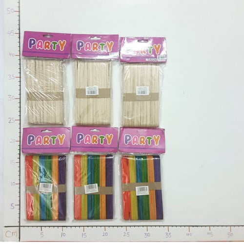 أعواد آيسكريم خشبية عريض 3C