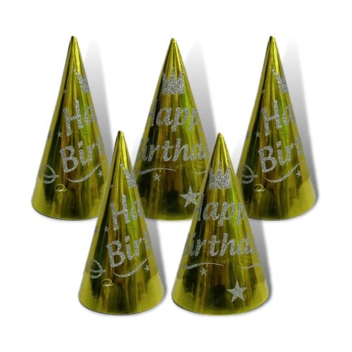 12 حبة طربوش لماع كلين هابي بيرث دي ذهبي